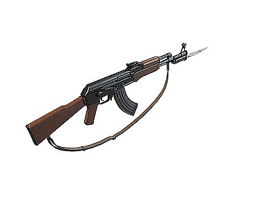 3d<font class='myIsRed'>AK-47突击步枪</font>模型