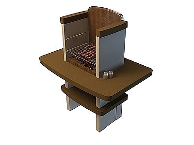 烧烤架模型