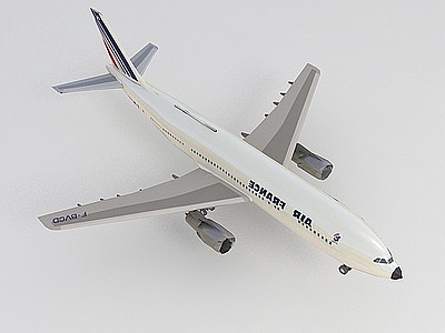 客机模型3d模型