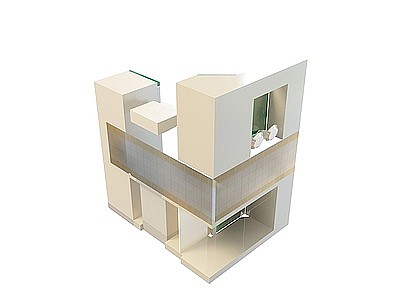 豪华橱柜组合模型3d模型