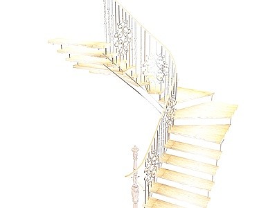 欧式楼梯模型3d模型