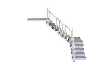 3d欧式楼梯免费模型