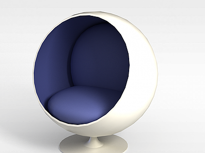 3d现代休闲泡泡椅模型