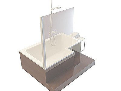 智能浴缸模型