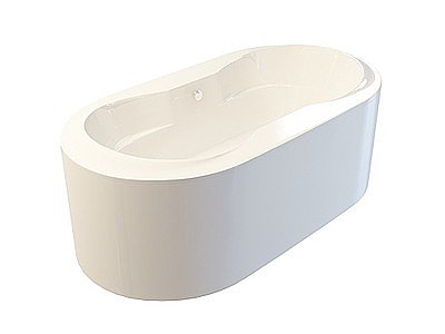 现代浴缸模型3d模型
