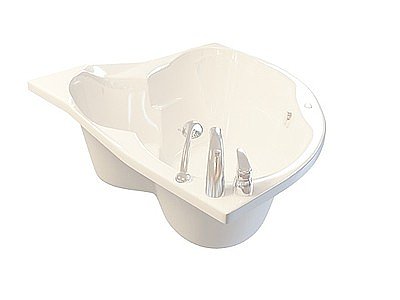 高档浴缸模型3d模型