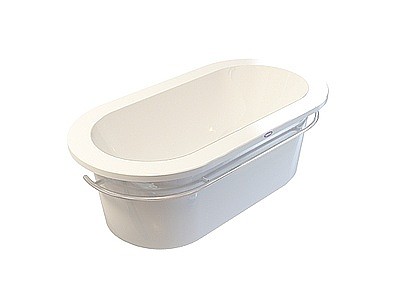 桶式浴缸模型3d模型