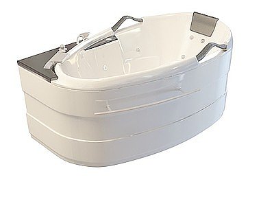 不规则浴缸模型3d模型