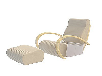 3d沙发<font class='myIsRed'>躺椅</font>组合模型
