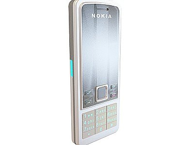 3d诺基亚直板手机模型