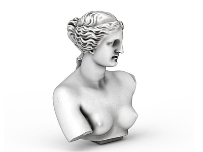3d阿佛洛狄忒雕像模型