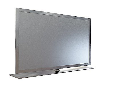 3d直板显示器模型