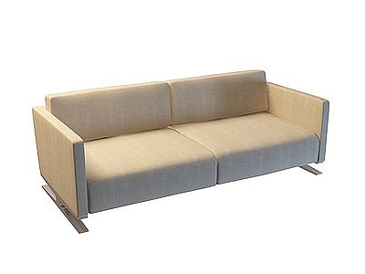 布艺客厅沙发模型3d模型