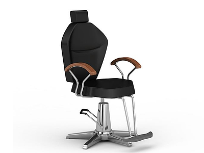 理发店升降椅模型3d模型