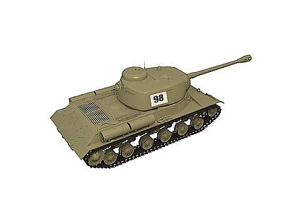 3d苏联KV-3重型坦克模型