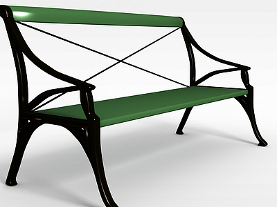 室外休闲椅模型3d模型