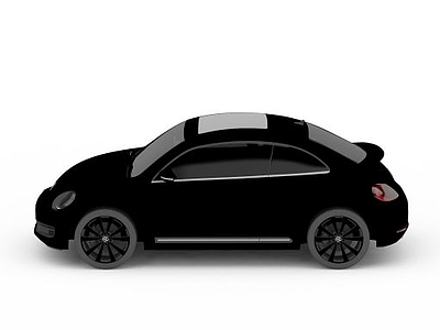 黑色汽车模型