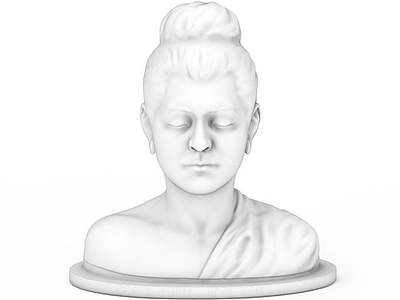 释迦牟尼佛祖雕像模型3d模型