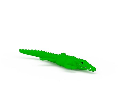 玩具鳄鱼模型