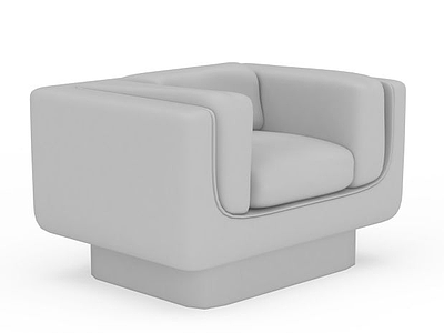 3d豪华皮质沙发免费模型