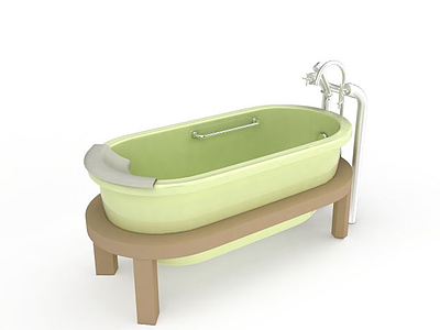 3d浴室浴缸免费模型