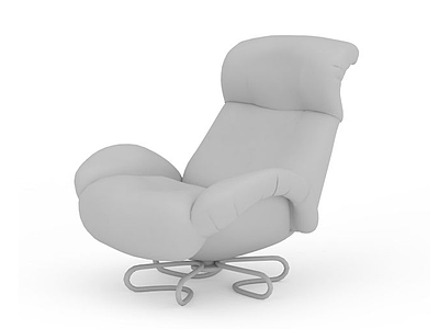 3d皮质老板椅免费模型