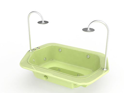 3d婴儿浴缸免费模型