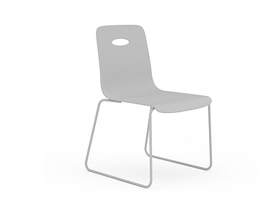 3d<font class='myIsRed'>塑料椅子</font>模型