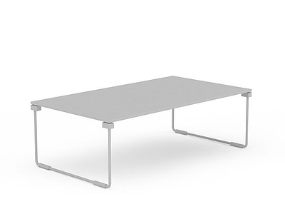 3d简易四方桌免费模型