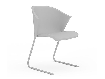 3d塑料椅子模型