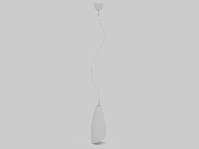小型水珠状吊灯模型3d模型