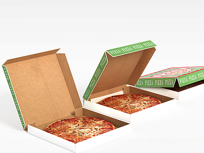 3d披萨模型