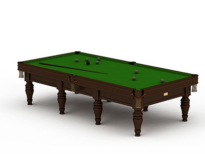 台球桌模型
