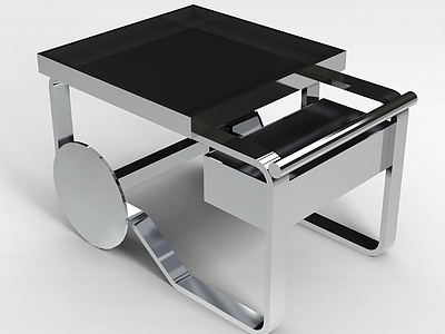 创意不锈钢椅子模型3d模型