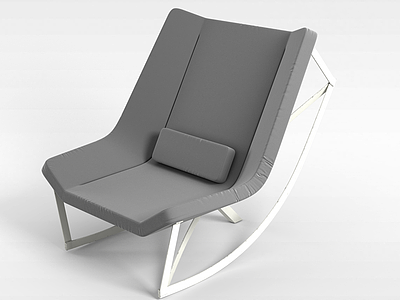 3d个性沙发躺椅模型