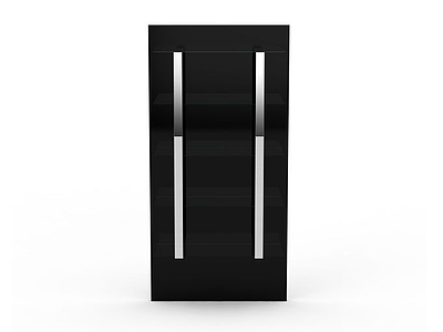3d黑色柜子免费模型