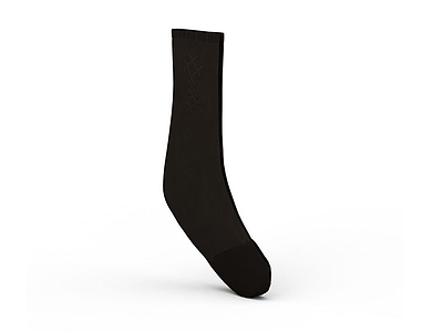 黑色袜子模型