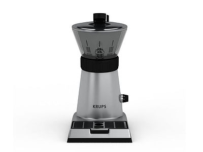 3d自动家用咖啡机模型