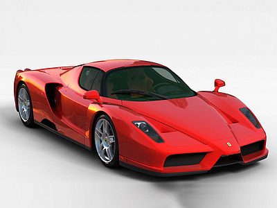 法拉利Enzo汽车模型3d模型