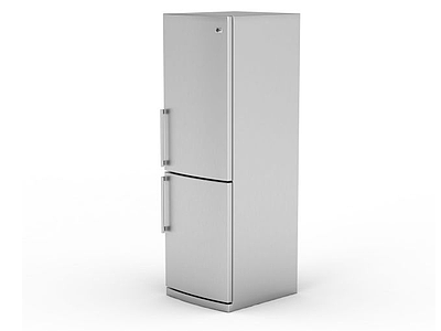 简约冰箱模型3d模型
