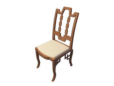 3d<font class='myIsRed'>木质椅子</font>免费模型