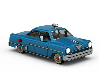 汽车玩具模型3d模型