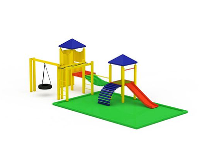 3d儿童游乐园免费模型