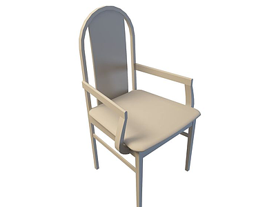 欧式休闲椅子模型3d模型
