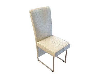 豪华餐椅模型3d模型