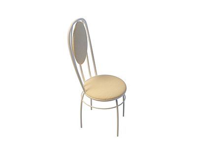 简约圆椅模型3d模型