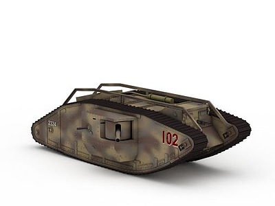 3d<font class='myIsRed'>军事坦克</font>模型