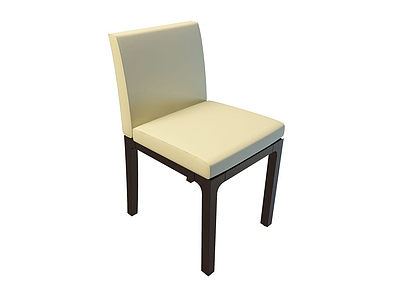 3d舒适型餐椅免费模型
