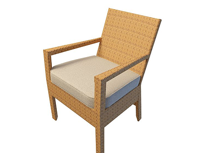 3d 简约椅子模型