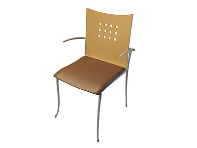 3d简约休闲椅模型